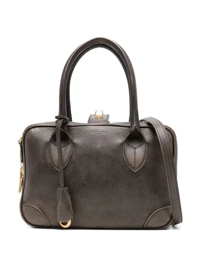 Golden Goose Vita Handbag In Gradient Leather In Blue