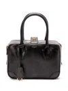 Golden Goose Deluxe Brand Logo Printed Zipped Tote Bag In Black
