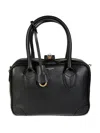 Golden Goose Vita Leather Tote Bag In Black
