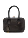 Golden Goose Deluxe Brand Logo Printed Zipped Tote Bag In Black