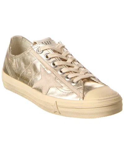 Golden Goose Vstar2 Leather Sneaker In Neutral