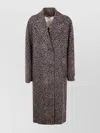 Golden Goose W's Cocoon Coat Leopard Jacquard Wool In Multi