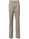 Golden Goose Relaxed Wool Straight Leg Pants