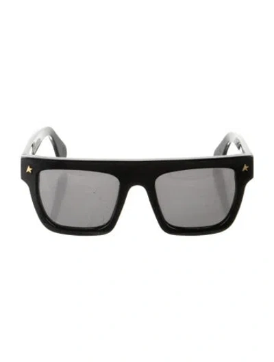 Pre-owned Golden Goose Wayfarer Tinted Sunglasses In Black