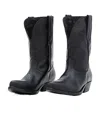 Golden Goose Western-style Leather Boots In Black