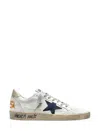 Golden Goose Distressed Low-top Sneakers With Star Detail And Vintage Aesthetic In White