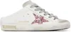 Golden Goose White & Gray Bio-based Super-star Sabot Sneakers In 10386 White/ice/pink