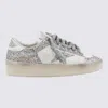 Golden Goose Stardan White/glitter Silver Sneaker