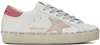Golden Goose White & Pink Hi Star Classic Sneakers In Wht/tpe/red 11933