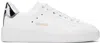 Golden Goose Super-star Low-top Sneakers In 80185 White/silver