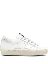 Golden Goose Hi Star Suede Leather Sneakers In White