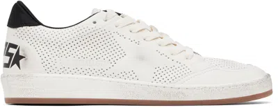 Golden Goose Ball Star Sneakers In White