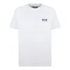 Golden Goose White Cotton Clothing T-shirts And Polos In Brown