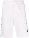 Golden Goose White Cotton Diego Bermuda Shorts