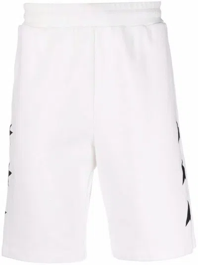 Golden Goose White Cotton Diego Bermuda Shorts