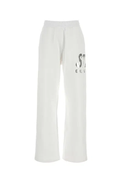 Golden Goose White Cotton Joggers