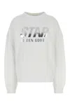 Golden Goose White Cotton Sweatshirt