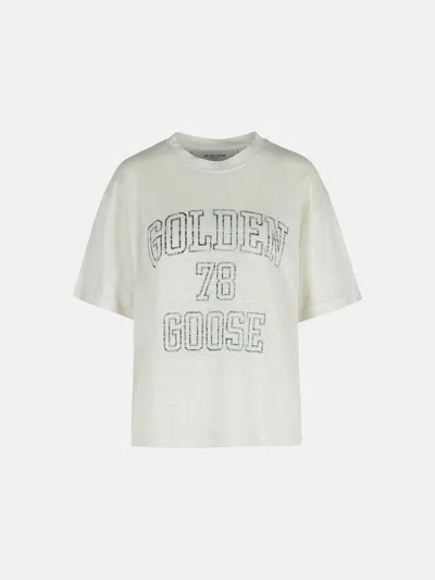 Golden Goose White Cotton T-shirt