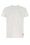 Golden Goose Golden Ms Regular T-shirt Distressed Cotton Jerse In 10363