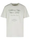 Golden Goose Journey Ms T-shirt Regular Light Cotton Jersey With Print In Neutral