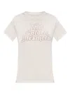 Golden Goose T-shirt The Golden Dreamers Bianca In Neutral