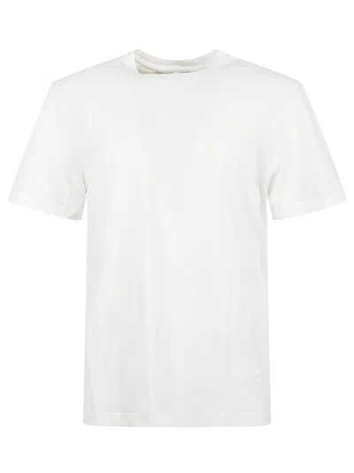 GOLDEN GOOSE GOLDEN GOOSE WHITE CREW NECK T-SHIRT