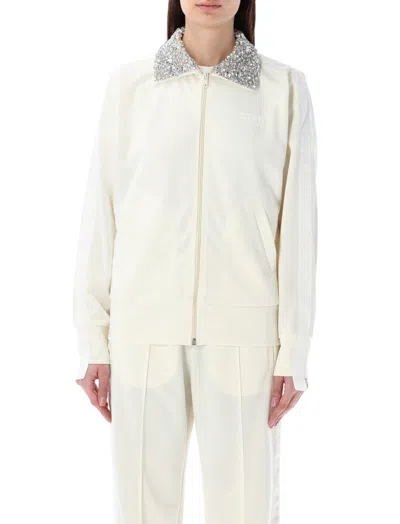 GOLDEN GOOSE WHITE DENISE SWEATSHIRT