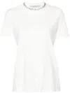 Golden Goose Deluxe Brand Short Sleeve T-shirt With Embroidery