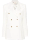 GOLDEN GOOSE WHITE GOLDEN GOOSE DOUBLE-BREASTED JACKET