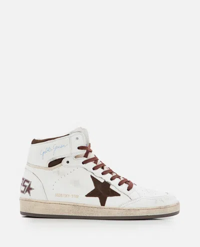 Golden Goose White High Top Sneakers
