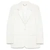 Golden Goose Jacket Over Monopetto Effect Silk And Embroidery