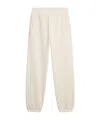 Golden Goose White Joggers In Gray