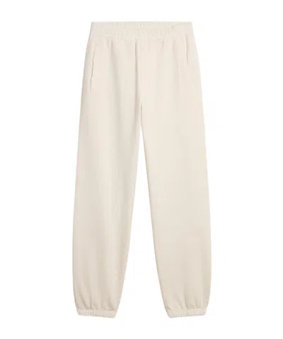 Golden Goose White Joggers In Gray