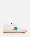 GOLDEN GOOSE WHITE LACE UP SNEAKERS