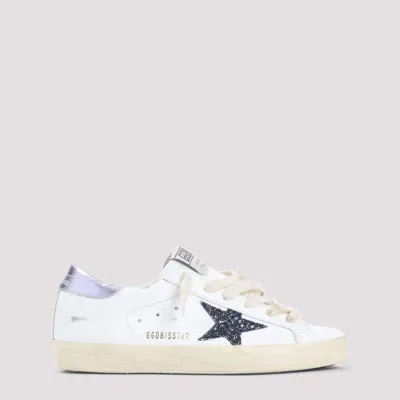 Golden Goose White Lace Up Sneakers