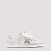Golden Goose White Lace Up Sneakers