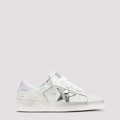 Golden Goose White Lace Up Sneakers