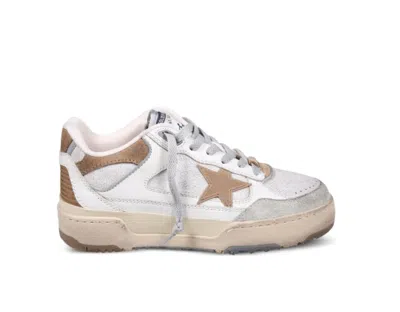 Golden Goose White Lace Up Sneakers