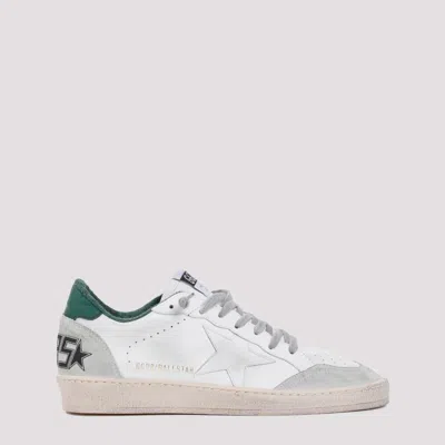 GOLDEN GOOSE WHITE LACE UP SNEAKERS