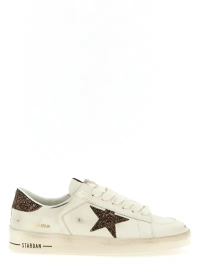 Golden Goose White Lace Up Sneakers