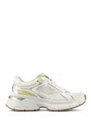 Golden Goose White Leather And Suede Sneakers In White
