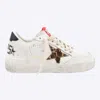 Golden Goose White Leather Ballstar 2 Sneakers In White