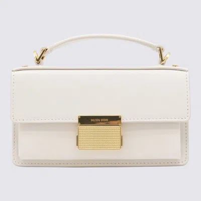 GOLDEN GOOSE GOLDEN GOOSE WHITE LEATHER CROSSBODY BAG