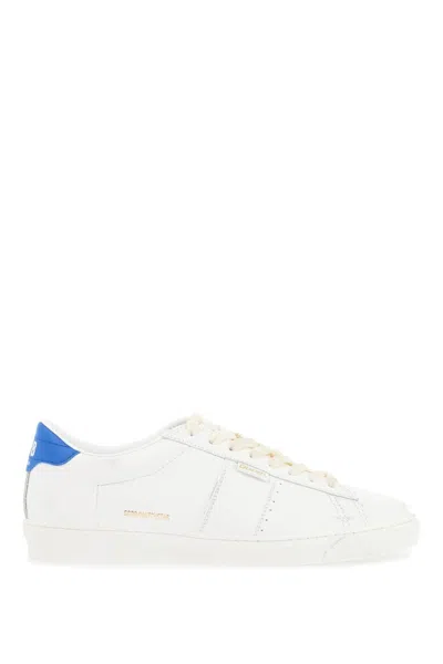 Golden Goose White Leather Matchstar Sneakers