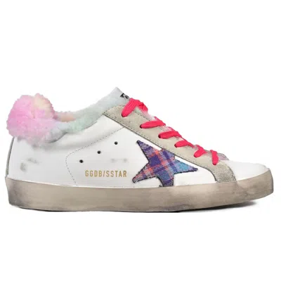 GOLDEN GOOSE WHITE LEATHER SNEAKER