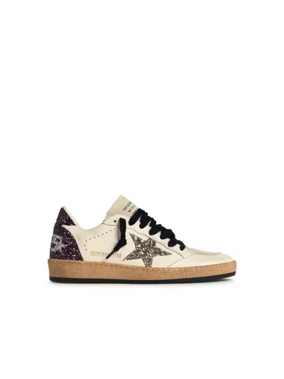 Golden Goose White Leather Sneakers