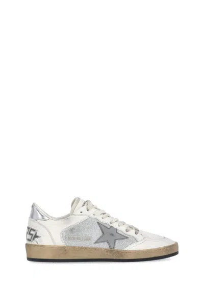 Golden Goose White Leather Sneakers