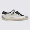 Golden Goose Deluxe Brand White Low Top Sneakers With Suede Toe