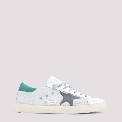 Golden Goose White Leather Sneakers