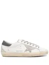 Golden Goose Panelled Sneakers With Signature Star Patch And Distressed Effect In Neutral